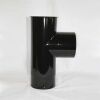 Kapselknie 330 mm DN 120 mm, High-Quality-Line schwarz glänzend emailliert