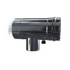 Luft Abgas System konzentrisch T-Stück 90° mit Revisionsöffnung und Kondensatableiter DN 80/125 Reduzierter Abzweig DN 60/100