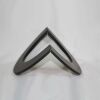 Außeneckrosette DN 150 mm, Senotherm schwarz #310