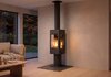 Nordpeis Kaminofen YoU Pedestal dunkel Thermotte