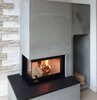 Kaminbausatz Nordpeis Monaco A Bench rechts dunkle Thermotte