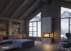 Kaminbausatz Nordpeis Davos Stone U High helle Thermotte