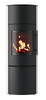 Drooff Kaminofen GARDA 2 Plus PremiumWhite mit fire+ Abbrandsteuerung & DROOFFolith Wärmespeicher (5 Ringe) 