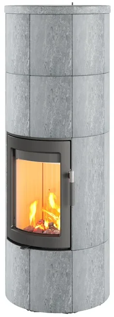 Kaminofen Lotus Maestro 2 EcoLine Speckstein Tür schwarz